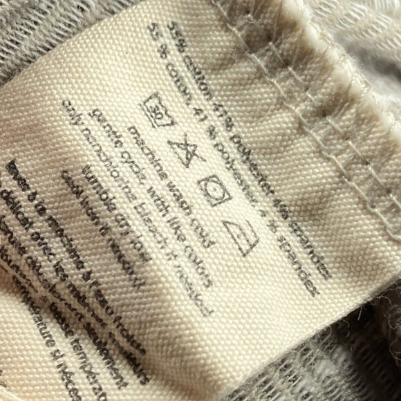 Anthropologie One Size Fits All OSFA Donni Gray Striped Knit Cardigan Sweater - Picture 8 of 8